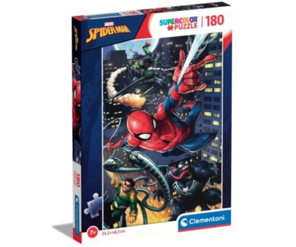 Amazing Spider-Man Supercolor 180 bucăți puzzle - Clementoni