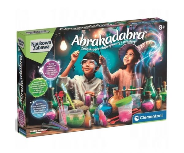 Science & Play: Abracadabra set de experimente științifice magice - Clementoni