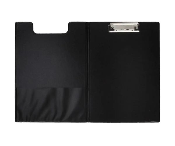 Spirit: clipboard cu fixare negru cu copertă mărimea A4