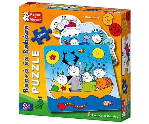 Bogyó şi Babóca puzzle bebe