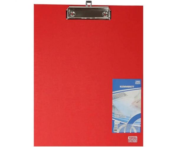 Spirit: Premium clipboard cu fixare culoarea roșie mărimea A4