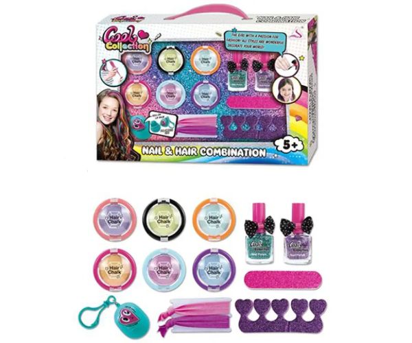 Cool Collection unghie și studio pentru decorare păr 13 bucăți set