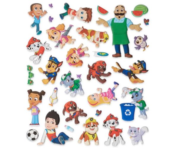 Melissa & Doug: Paw Patrol Adventure Bay caiet de abțibild