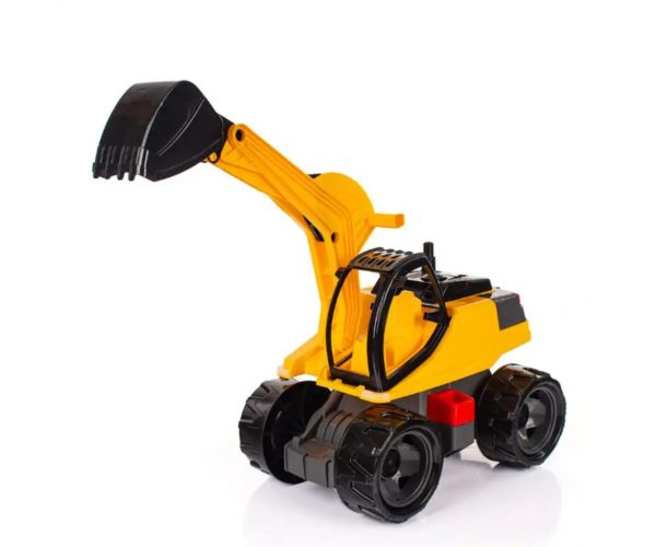 LENA: Excavator uriaş galben/negru 63cm