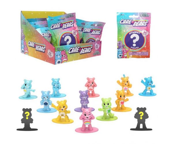 Care Bears: Nano Metalfigs figură metalică surpriză, mai multe tipuri, 1 buc - Jada Toys