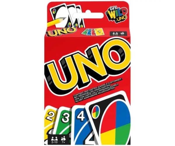 Get wild UNO cărți - Mattel