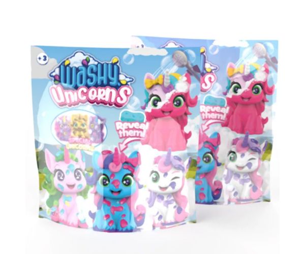 Washy Friends: Color Reveal - unicorni de baie, figurină-surpriză - diverse