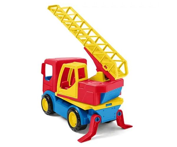 Tech Truck colorat mașină de pompieri cu scară 23cm - Wader