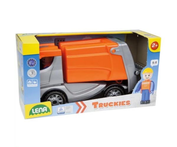 LENA: Truckies maşină de gunoi cu figurină 22cm
