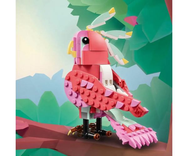 LEGO® Creator: Animale sălbatice: Flamingo roz (31170)