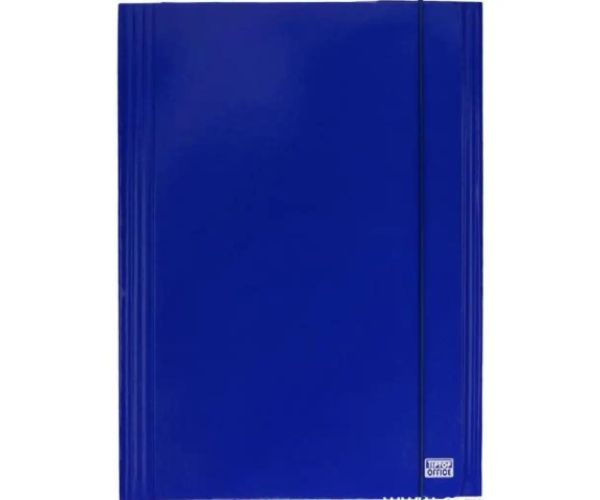 Spirit: mapă cu elastic din carton culoarea albastră A4 900g