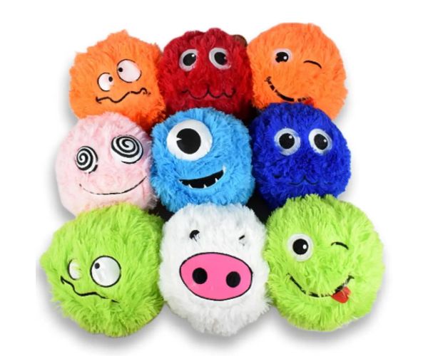 Fuzzy Monsters minge pluș mai multe variante 23cm