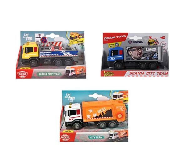 Dickie City Camion de oraș mai multe variante - Dickie Toys