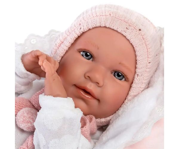 Llorens: Mimi 42cm păpușă care plânge în haine pink