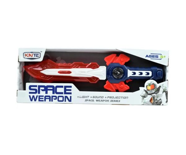 Space Weapon: Sabie electrică armă spațială cu lumină și sunet 49cm