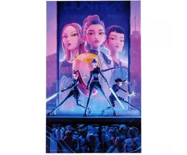 Crayola: Art With Edge - K-Pop Demon Hunters carte de colorat și poster