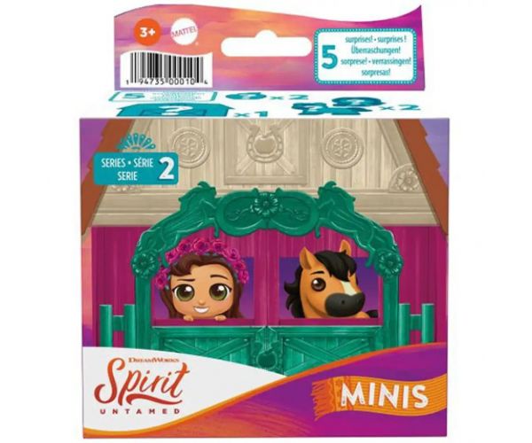 Spirit: Ponei și prietenii în grajd seria 2-a pachet surpriză - Mattel