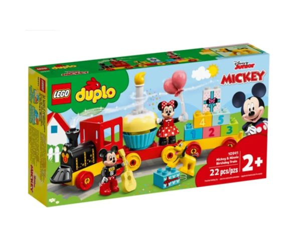 LEGO® DUPLO®: Trenul de aniversare Disney Mickey & Minnie (10941)