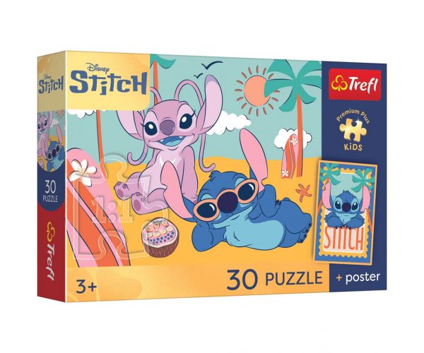 Stitch puzzle premium de 30 de piese - Trefl