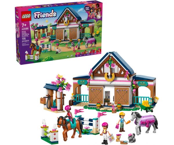 LEGO® Friends: Centru de echitație și școală de călărie (42688)