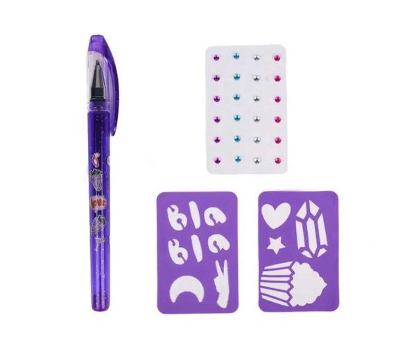 Canenco: Create It! Set de stilouri gel cu tatuaje variate 1buc