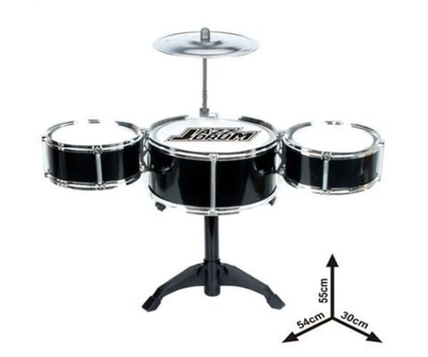 Jazz Drum stand 4 părți jucărie set de tobă