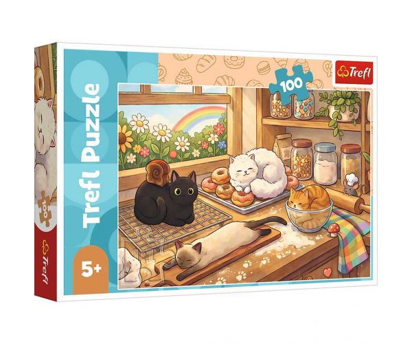 Pisici răi puzzle 100buc - Trefl