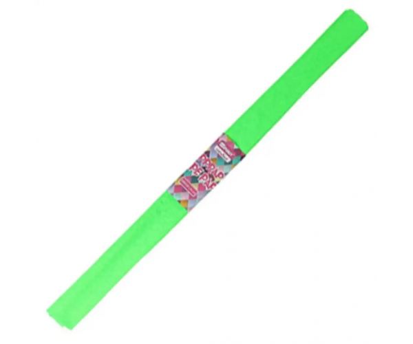 Spirit: fosforescent culoarea verde hârtie creponată 200x50cm
