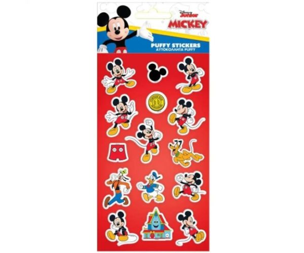 Mickey Mouse și prietenii 3D Puffy Stickers set 10x22cm