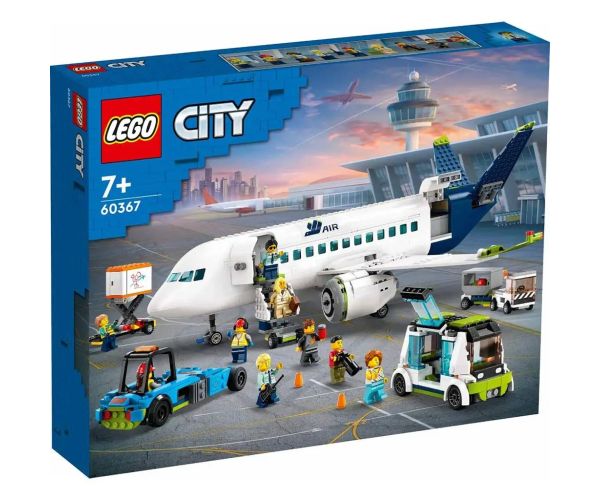 LEGO® City: Avion de transport de pasageri (60367)