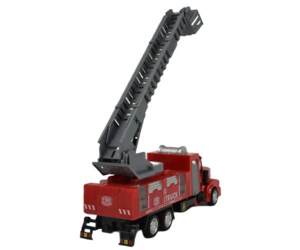 Fire Rescue: camion de pompieri cu scară 22cm
