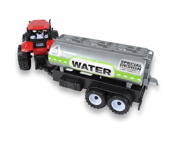 Farmer Truck: Tractor cu rezervor de apă în două versiuni 41cm