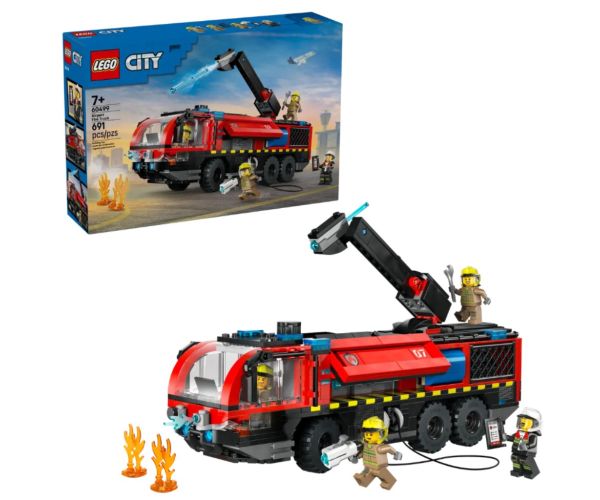 LEGO® City: Mașină de pompieri de aeroport (60499)