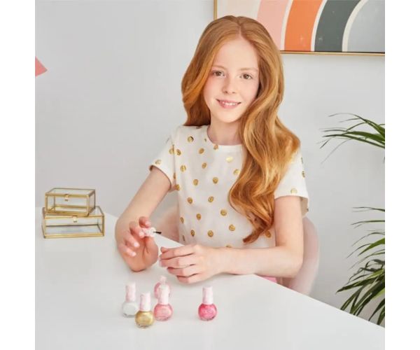 Make it Real: 3C4G pink auriu 5 bucăți set ojă