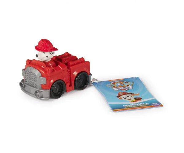 Paw Patrol: Rescue Racers Marshall cu mașina de pompieri - Spin Master