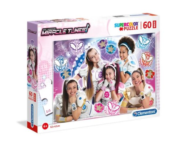 Miracle Tunes 60 bucăți maxi puzzle - Clementoni