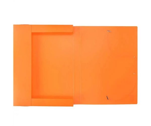 Spirit: Neon portocaliu mapă plastic pentru caiete cu elastic A4