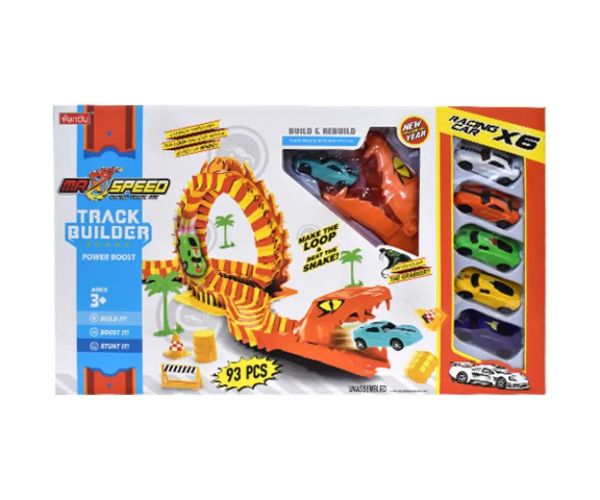 Max Speed Anakonda autostradă cu 5 bucăți de mașinuțe