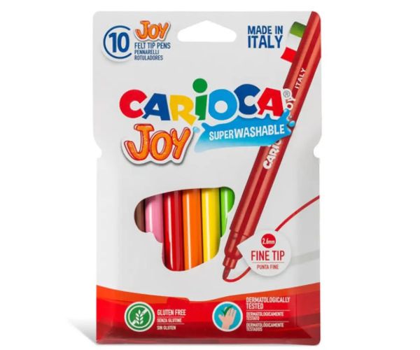 Set markere subţiri 10 bucăţi - Carioca