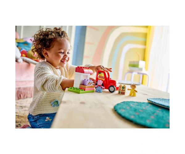 LEGO® DUPLO®: Tractor și piață (10468)
