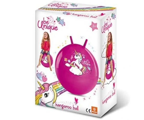 Balon de sărit cu unicorni 50cm
