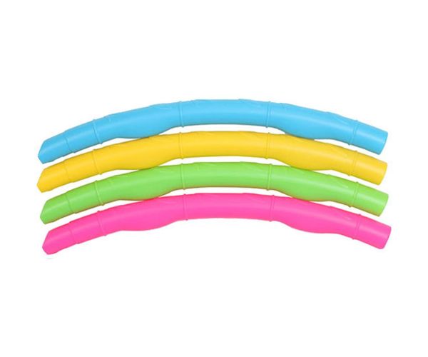 Luna: Cerc hula-hoop colorat în 8 piese, 83 cm