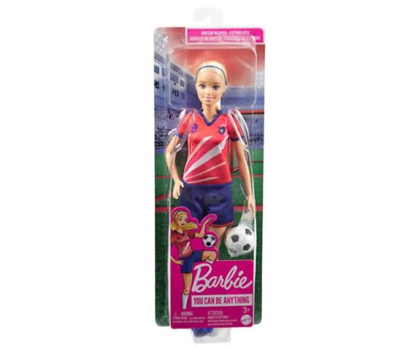 Barbie®: Fotbalistă 30cm - Mattel