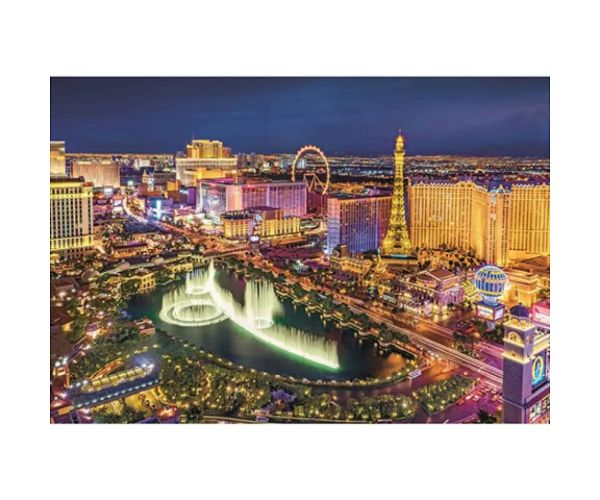Las Vegas, Statele Unite ale Americii HQC puzzle 6000 bucăți  - Clementoni
