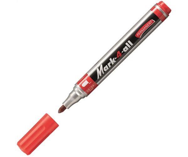 Stabilo: Mark-4-All marker cu alcool vârf rotund culoarea roșie