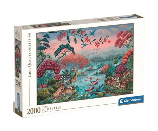 Jungla pașnică HQC puzzle 2000 bucăți - Clementoni