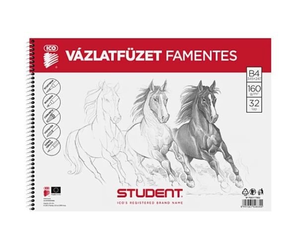 Student caiet pentru schiţe B4