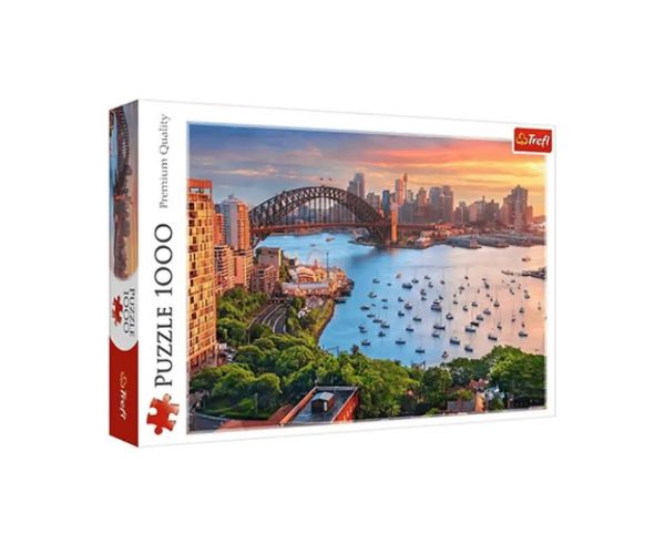 Harbour Bridge Sydney, Australia 1000 bucăți puzzle - Trefl