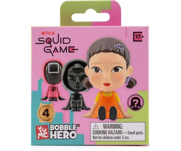 Figurină surpriză Squid Game Bobble Hero 8cm