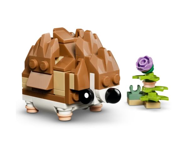 LEGO® Creator: Hamster drăguț cu o floare (31376)